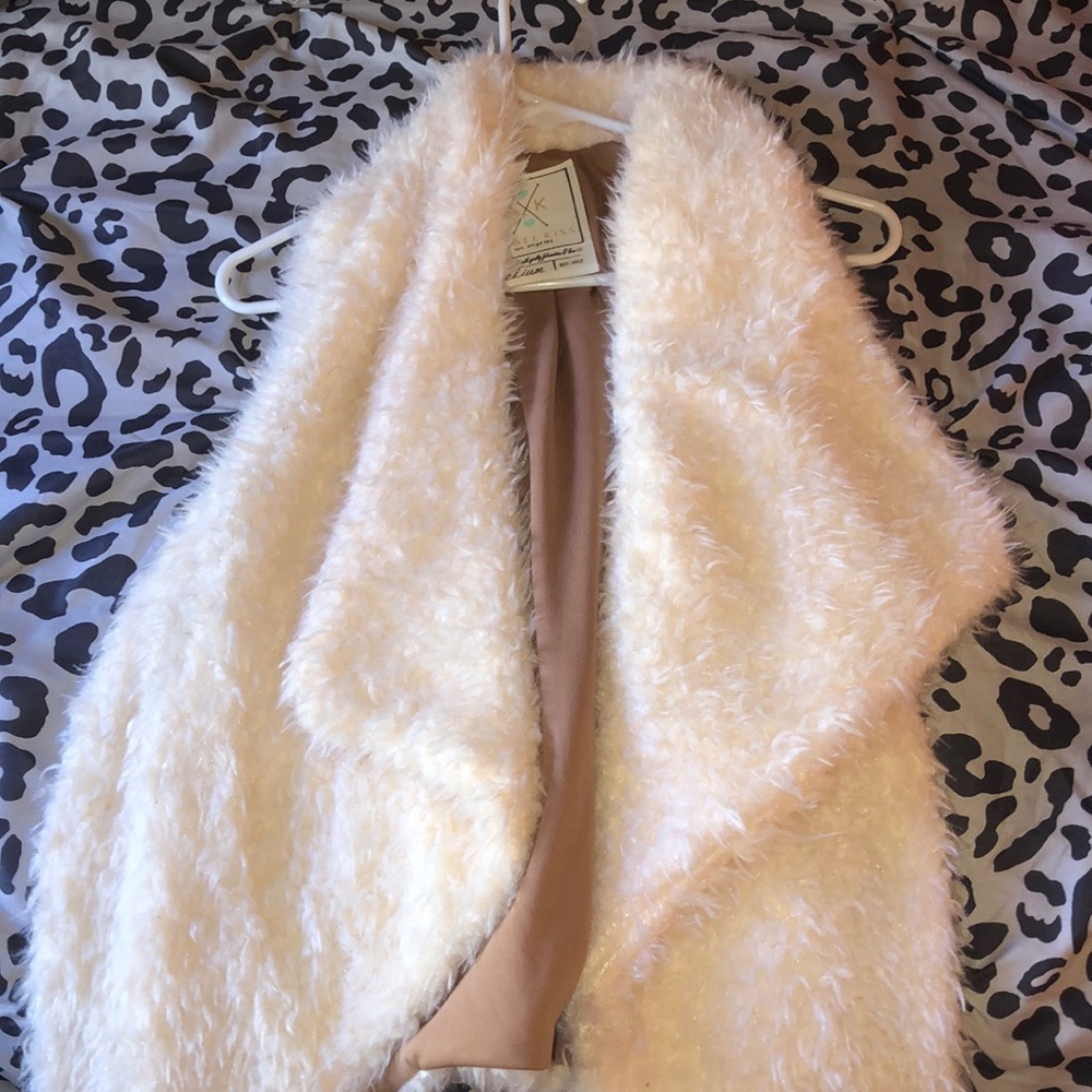 Extremely soft fur vest